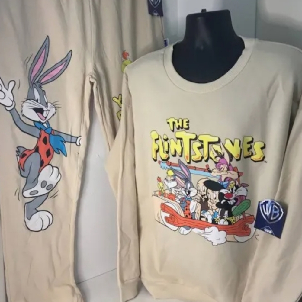 Flintstones x Looney Tunes yabba dabba doo